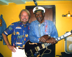 Joe Edwards and Chuck Berry at Blueberry Hill