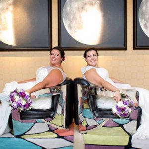 Two Brides at the Moonrise Hotel